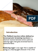 Maillard Reaction and Caramelization Process