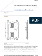 ECM (Hydrostatic Transmission)