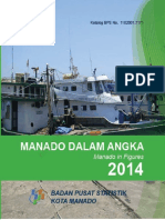 Manado Dalam Angka 2014 PDF