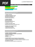 planear todas as unidades didácticas de 8º ano