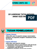 MATERI INTI III - 10 Langkah Gizi Buruk