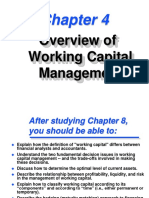 Overview of Working Capital Management-CH4