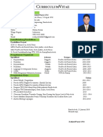 Format CV Yang Baik