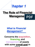 The Role of Financial Management-CH1