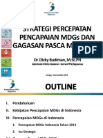 Serang - MDGs Dan Gagasan Pasca MDGs 2015