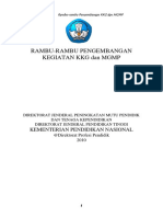 (KKG) Rambu-Rambu KKG Dan MGMP Buku 1 2010