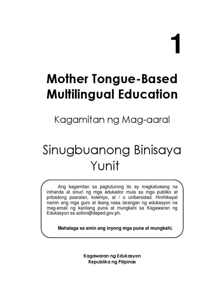 grade 1 learners material sinugbuanong binisaya unit 3 pdf pdf