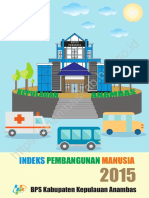 Indeks Pembangunan Manusia Kabupaten Kepulauan Anambas 2015