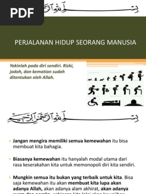 Perjalanan Hidup Seorang Manusia Pdf