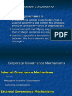 Mechanism and Realtion Ship of Frim With Corportae Governance