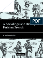 A Sociolinguistic History of Parisian French.pdf
