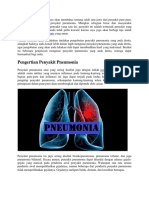 Tips Untuk Mengobati Penyakit Pneumonia Yang Aman