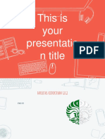 This Is Your Presentatio N Title