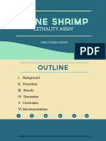 Brine Shrimp Lethality Assay 