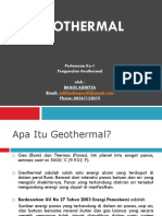 Presentation1 - Pengenalan Geothermal