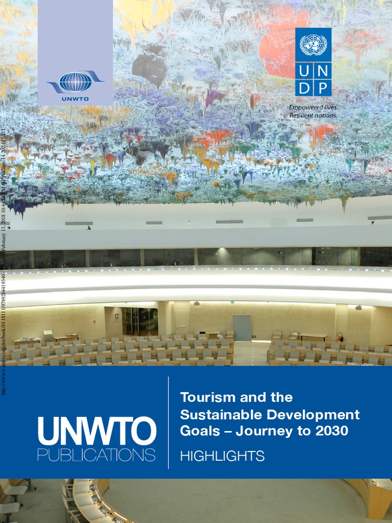 Tourism and The Sustainable Development Goals - Journey To 2030 ...