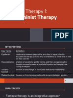 Feminist Therapy - IB Psychology