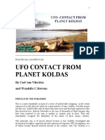 Ufo Contact From Planet Koldas
