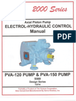 24 Servo Kinetics Inc Classic 2000 Series Variable Displacement Piston Pumps PVA 120 PVA 150 S569 Design Series 13 14 Electro Hydraulic Control Manual Compressed PDF