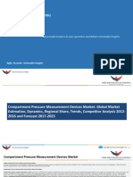 Compartment Pressure Measurement Devices Market