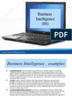 Business Intelligence (BI) Tools and Technologies