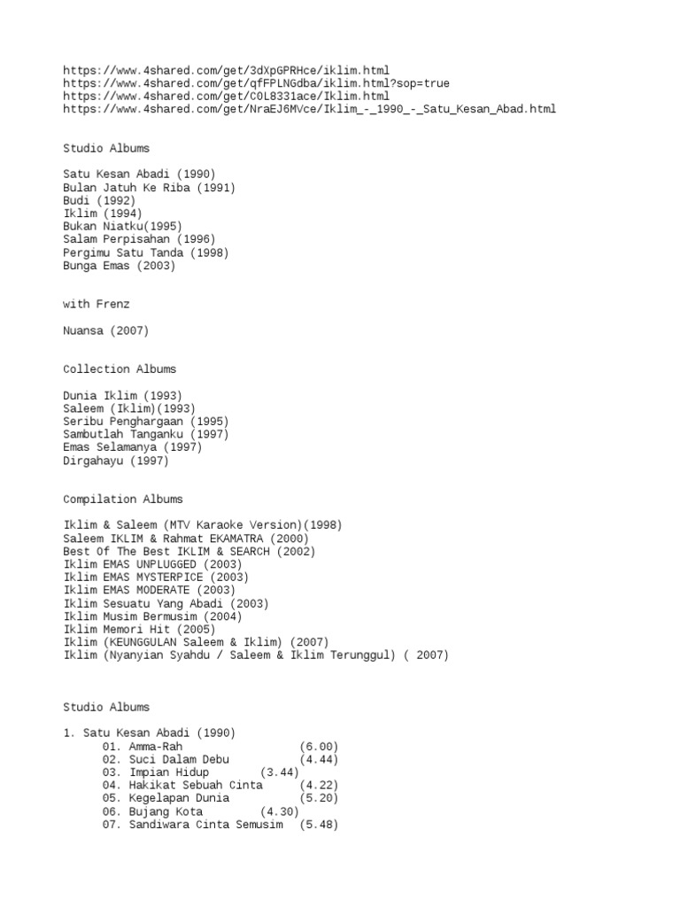 Sandiwara Cinta Semusim Karaoke
