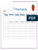 My Timetable Classroom