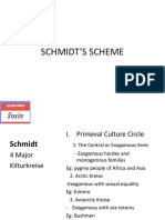 Schmidt's 4-stage cultural evolution theory