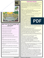 simple past tense the frog prince 1.pdf