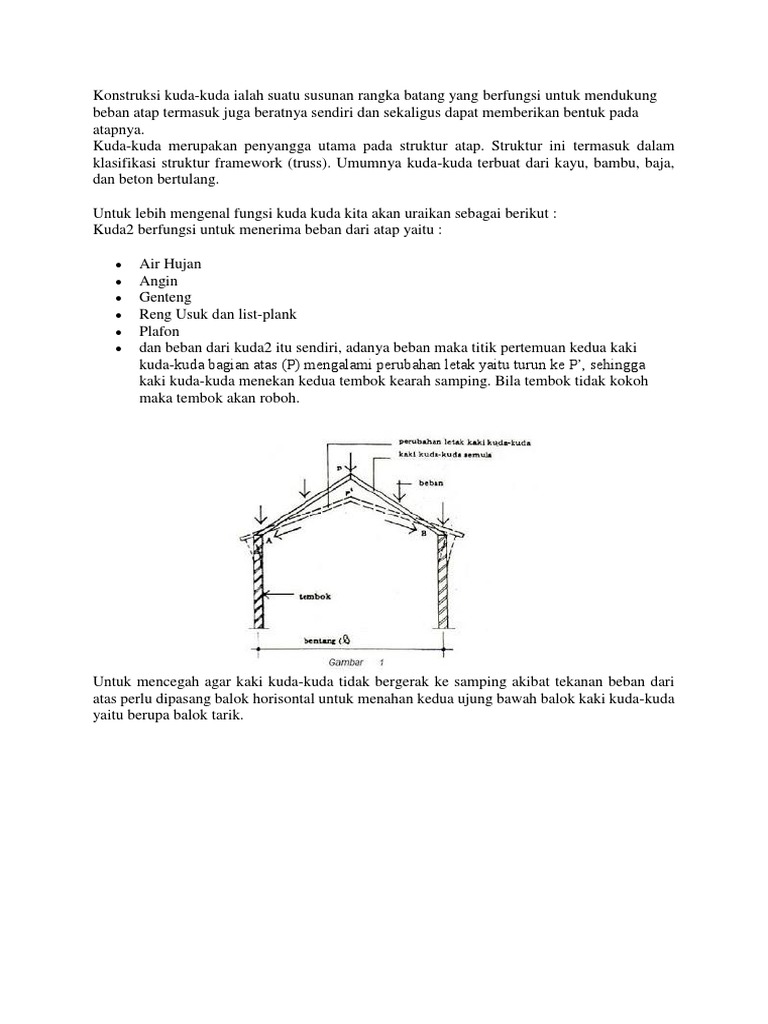 Konstruksi Kuda Dan Fungsi Pdf