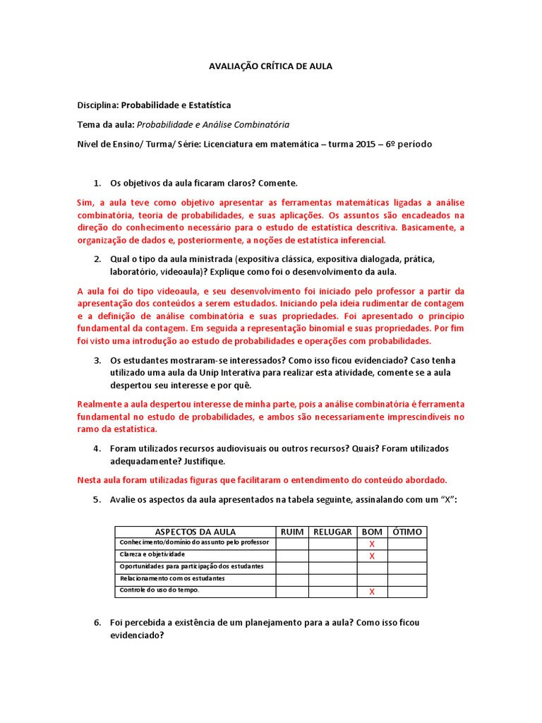 Estatistica e probabilidade - Recursos de ensino