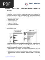 Geo Geral Terra e Uso de Seus Recursos Medio