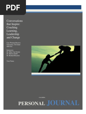 Coaching - Personal Learning Journal