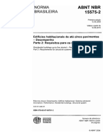 NBR 15575-2 - Requisitos para Os Sistemas Estruturais PDF