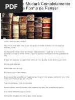 Esse Livro Mudará Completamente Sua Forma de Pensar – Eu Sou o Elias