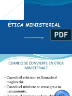 Etica Ministerial 2