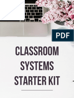 Classroom Systems Starter Kit PDF