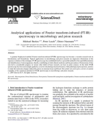 Indentification of Microbes by FTIR Spectros