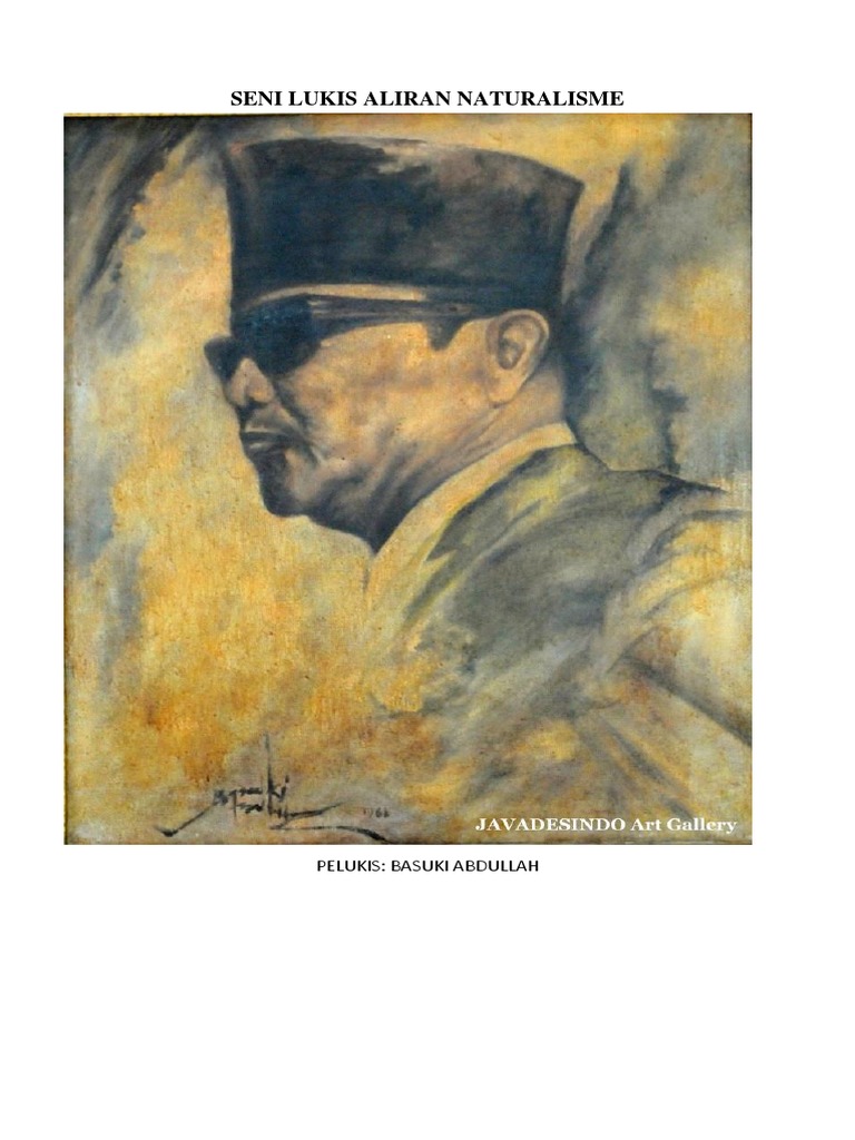 Seni Lukis Aliran Naturalisme
