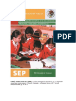 GARCÍA Cedillo, Ismael Et Al. (2000), La Integración Educativa en El Aula Regular Principios, Finalidades y Estrategias