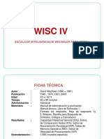 WISC IV, Descripción