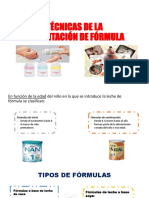 Técnicas de Alimentación de Fórmula