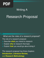 1 Writing A Research Proposal