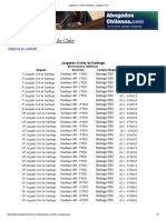 Telefonos Juzgados Civiles de Santiago