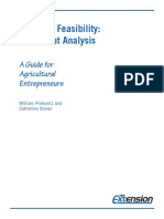 Business Feasibility - A Guide for Agricuotural Enterpreneurs