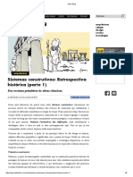 Retrospectiva histórica - sistemas construtivos