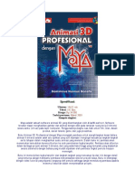 Animasi 3D Profesional Dengan Maya