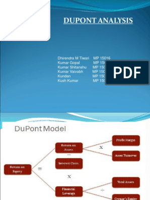Реферат: DuPont An Investment Analysis Essay Research Paper