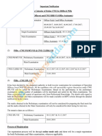 CWE Tentative Calendar of Examinations 2017 181 PDF