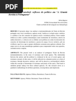 O Espelho Da Catedral - Revista Artes Da Cena (Publicação Relevante)